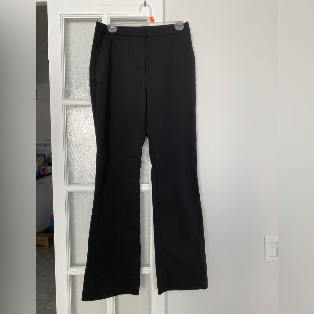 Black Flared Trousers